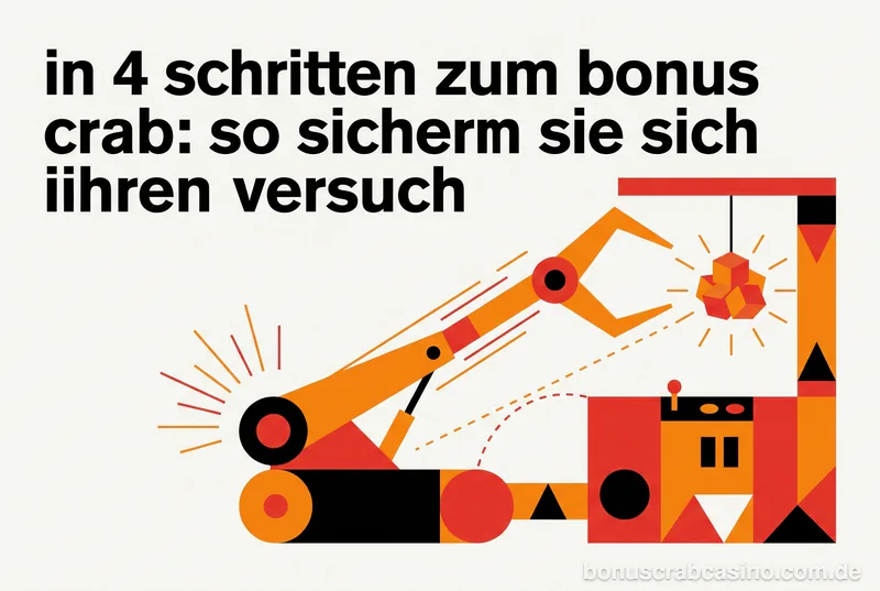 In 4 Schritten zum Bonus Crab: So sichern Sie sich Ihren Versuch