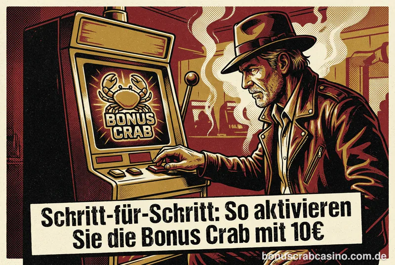 Schritt-für-Schritt: So aktivieren Sie die Bonus Crab mit 10€