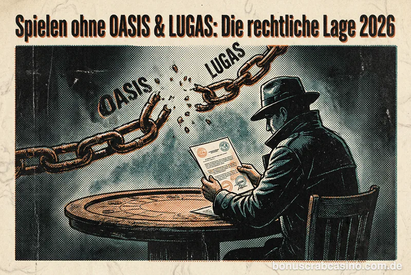 Spielen ohne OASIS & LUGAS: Die rechtliche Lage 2026